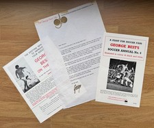 Rare George Best Fan Club Merchandise Manchester United