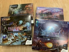 MTG Final Fantasy Scene Box Bundle Set of 4 New In Box, The Siege Of Alexandria