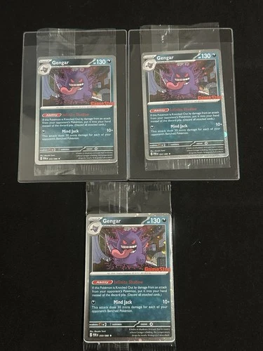 GameStop Gengar Promo Sealed! 050/088! Sealed GameStop Promo!