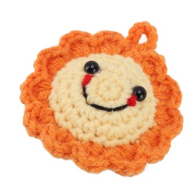 Positive Sun Crochet Doll Cute Adorable Soft Comfortable Portable Knitted To SET