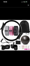 Pilates Essentials Kit for Women - Better Yoga Pilates Kit for Home Black