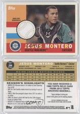 2013 Topps Archives 1960 Topps Relic Jesus Montero #60R-JM