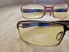GUNNAR PPK Heat Onyx  Onyx Mercury Blue Light Blocking Glasses Yellow Lens