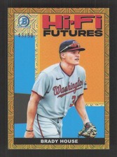 Brady House 2022 Bowman Hi-Fi Futures Mojo Gold Refractors #/50 #HIFI-21