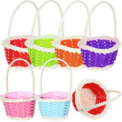 Panier de rangement - SURENHAP - Paille tissée - 36x32 cm - Design