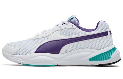 PUMA 90S Runner White Purple 372549-06