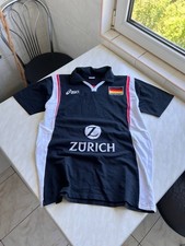 Vintage Asics Deutschland Zurich 90s Football Soccer Jersey Size M Made In Italy