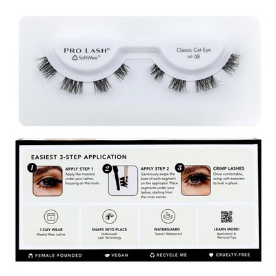 Pro Lash SoftWear Professionally Styled Lash Clusters - Seamless, Lightweight La