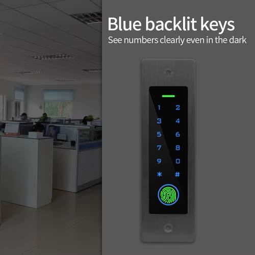 Tuya Bluetooth App Access Control System Fingerprint Door Opener Card Reader WiF - Bild 4 von 12
