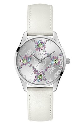 Guess Luster Weiß Damen Armbanduhr GW0837L1