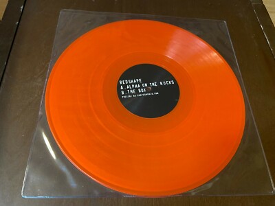 Redshape~Alpha on the Rocks~12''~ORANGE VINYL~GERMANY~Present~Techno DJ~FAST SHIP