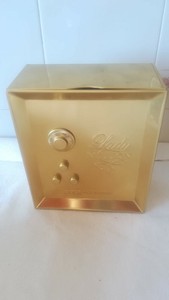 Detalles de PACO RABANNE CAJA METAL COLOR ORO PERFUME LADY MILLION Detalles de PACO RABANNE CAJA METAL COLOR ORO PERFUME LADY MILLION