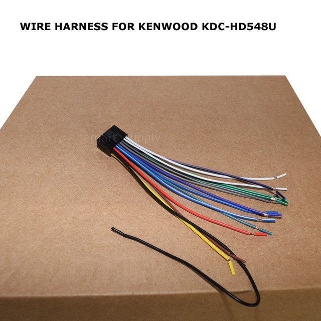 NEW WIRE HARNESS FOR KENWOOD KDCHD548U KDCHD548U FREE