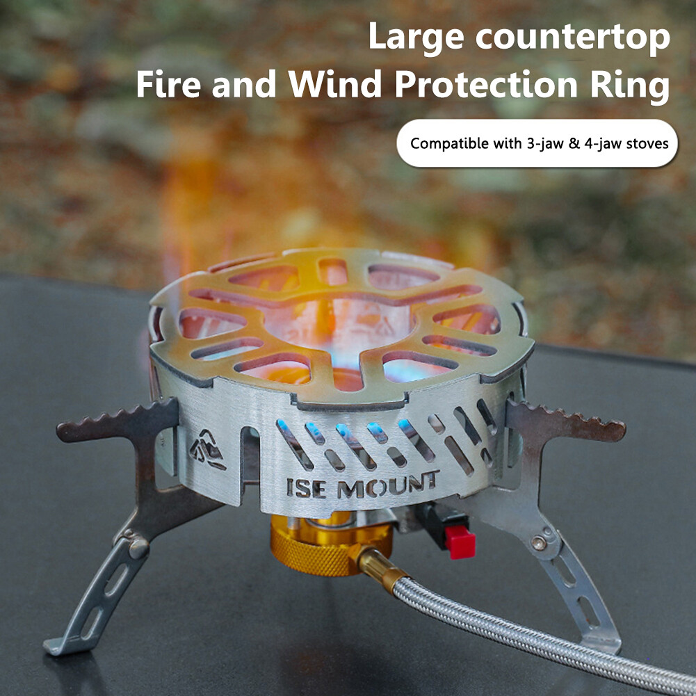 Gas Stove Wind Shield Portable Outdoor Stove Windshield Camping
