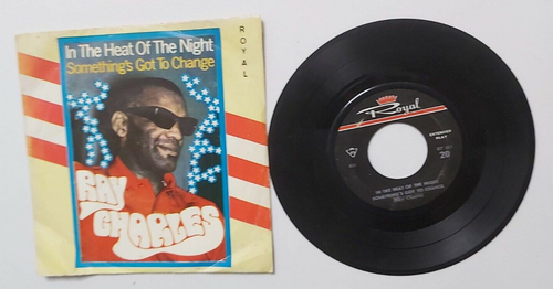 RAY CHARLES in the heat of the night IRAN PERSIAN EP - Picture 2 of 4