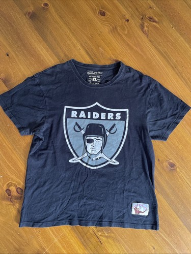 NFL Los Angeles Raiders Bo Jackson Mitchell & Ness Mens Black T-shirt XL