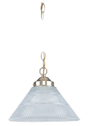 Sea Gull 8458-71 Jamestowne 1-Light, Clear Glass, Antique Bronze