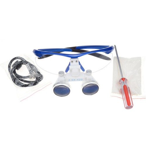 Dental 2.5X/3.5X-420MM Magnification Binocular Loupe Compound Optic with a Bag - Picture 18 of 36
