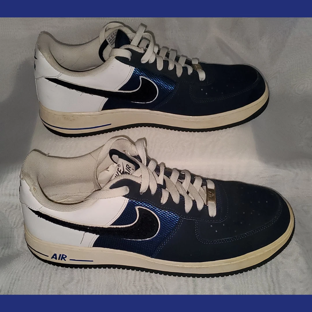 Air force 1 clearance royal/black/white