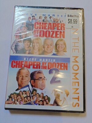 Cheaper By The Dozen 1 and 2 (MOD) (DVD Movie) BENEFITS CHARITY