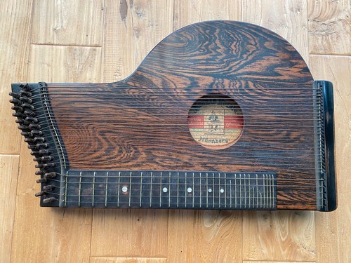 Antique Zither Instrument Konrad König Nürnberg 1890 | eBay