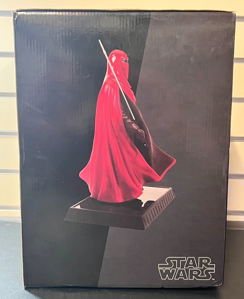 Estatua gigante suave de la Guardia Real del Emperador ROTJ LE 2408/3500 NUEVA EN CAJA con certificado de autenticidad Foto 2 de 4
