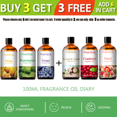 PHATOIL FRAGRANCE OILS ESSENTIAL OILS 100ML for Candles