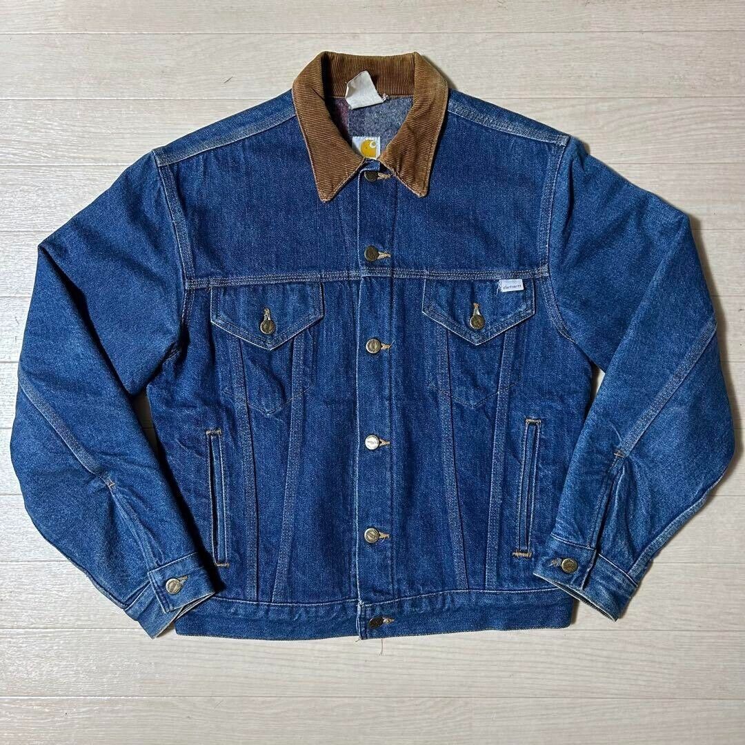 Carhartt Denim Jacket Size 38 Men's 100Th Anniversary From Carhartt Denim Jacket Size 38 Men's 100Th Anniversary From