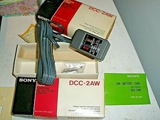 Vintage Sony Car Battery Cord DCC-2AW O24 