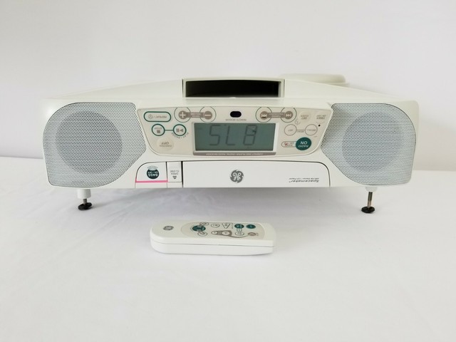 General Electric GE Spacemaker 75290B CD Player AM FM Radio Stereo W