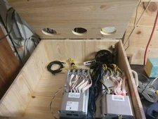 Bitmain Antminer L3+ 504mh/s with Power Supply LTC DOGE miner.