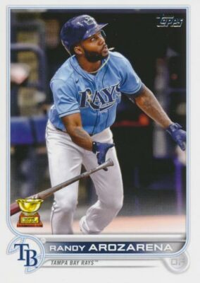 2022 Topps #196 RANDY AROZARENA - Tampa Bay Rays