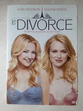 Le Divorce (DVD) Kate Hudson Naomi Watts Epic Very Sexy Comedy!!! Rare Find. 