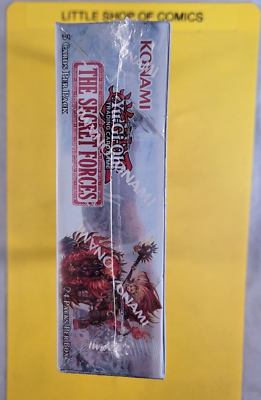 yugioh secret forces booster box Yu-Gi-Oh! The Secret Forces Booster Box 1st Edition 24 Packs Sealed