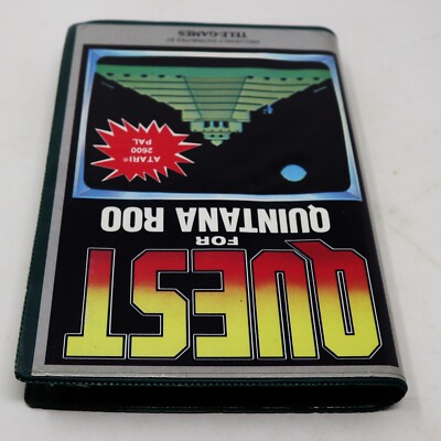 VINTAGE ATARI 2600 QUEST FOR QUINTANA ROO VIDEO GAME CARTRIDGE