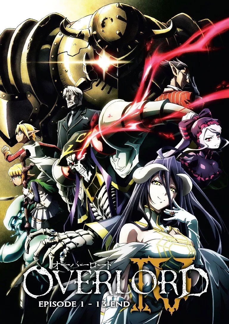 ANIME DVD~OVERLORD SEASON 1-3 VOL.1-39 END + OVA [ENGLISH SUBTITLE] 3 BOX  SET