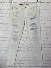 AG Adriano Goldschmied Women s 28R Digital LUXE Super Skinny Ankle Denim Jeans