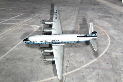 Corgi British Midland Airways LTD Vickers Viscount 816 1:144 Scale