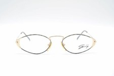 Vintage Genny 555 5088 52 18 130 Colorful Oval Glasses Eyeglasses NOS