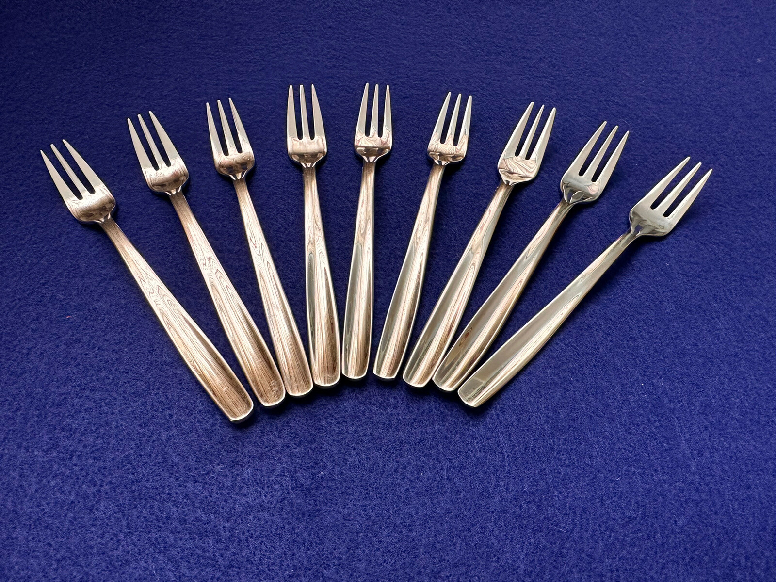 Set of 9 GS Gourmet Settings VAULT 18/C Stainless Cocktail Seafood