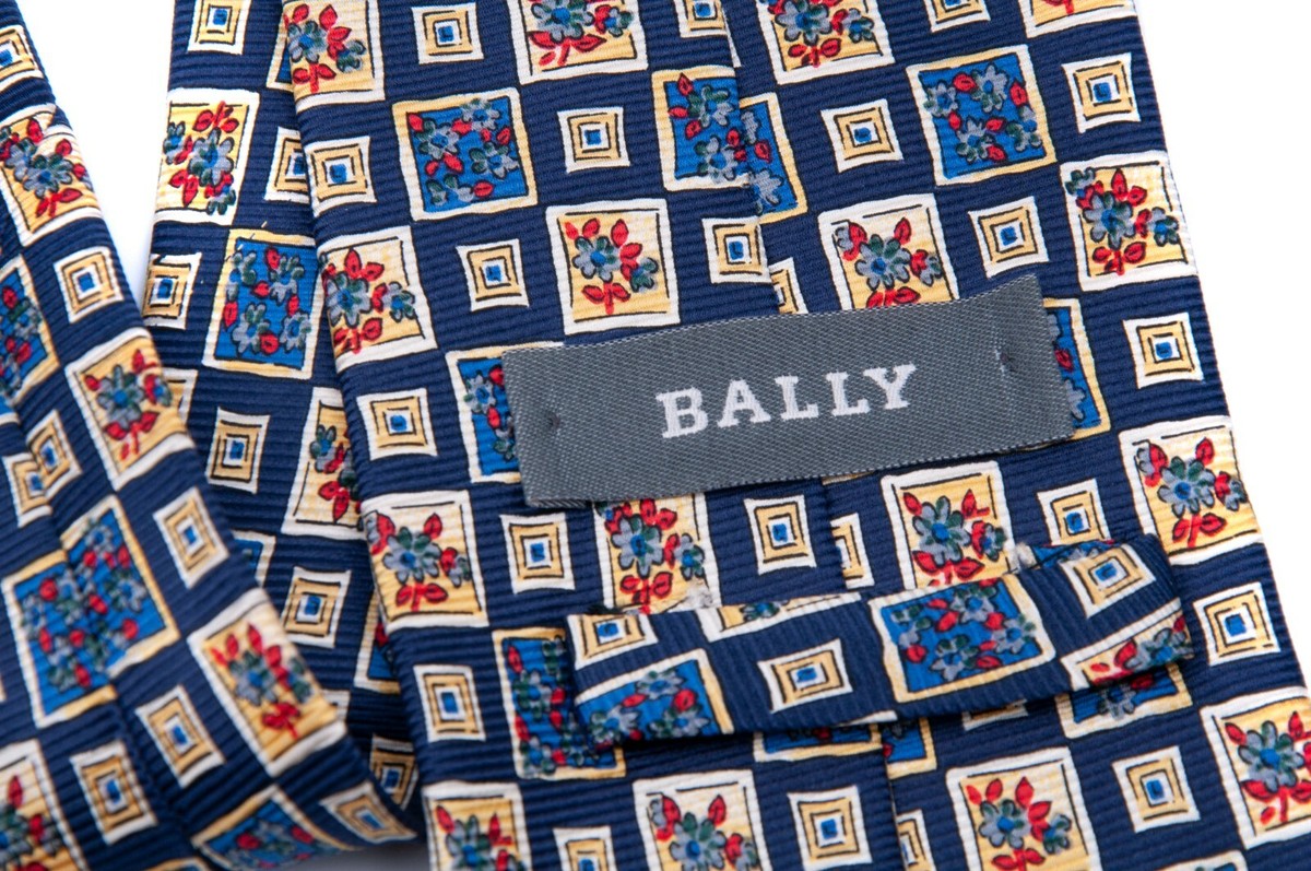 BAR BALLY ネクタイ Bally Silk Men Tie Designer Vintage | eBay