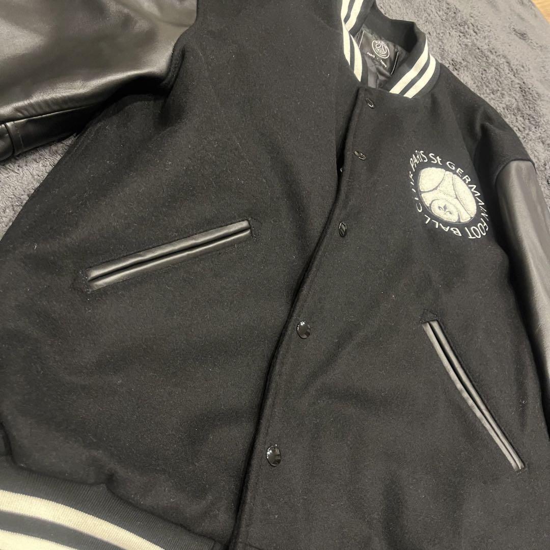 Paris Saint Germain Black Stadium Jacket - Men's Athletic Outerwear