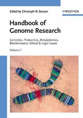 Handbook of Genome Research, Two Volume Set: Genomics, Proteomics, Metabolomics