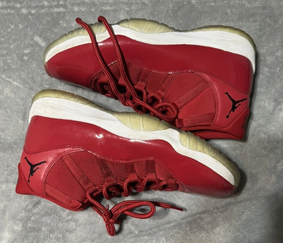 Nike Air Jordan taglia 12 retrò 11 alta vittoria come '96