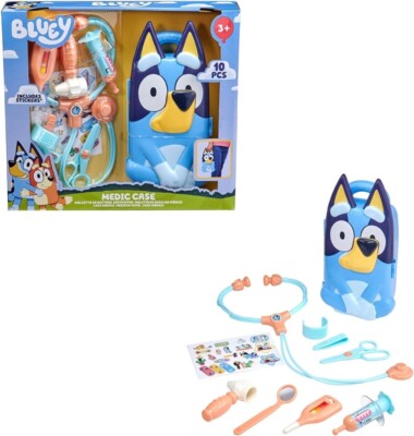 NEU Bluey's Medic Spielset mit Tragetasche