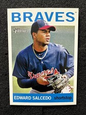 EDWARD SALCEDO #115 2013 Topps Heritage Minor League Edition QTY Rookie/Prospect