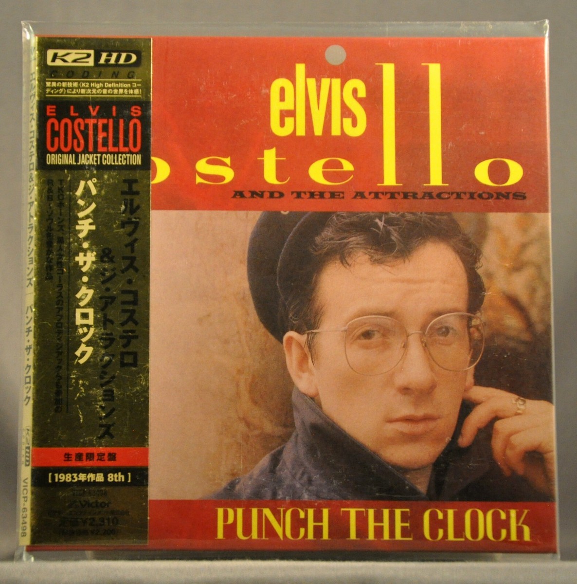Elvis COSTELLO Punch The Clo Orig. 2006 JAPAN Mini LP CD VICP