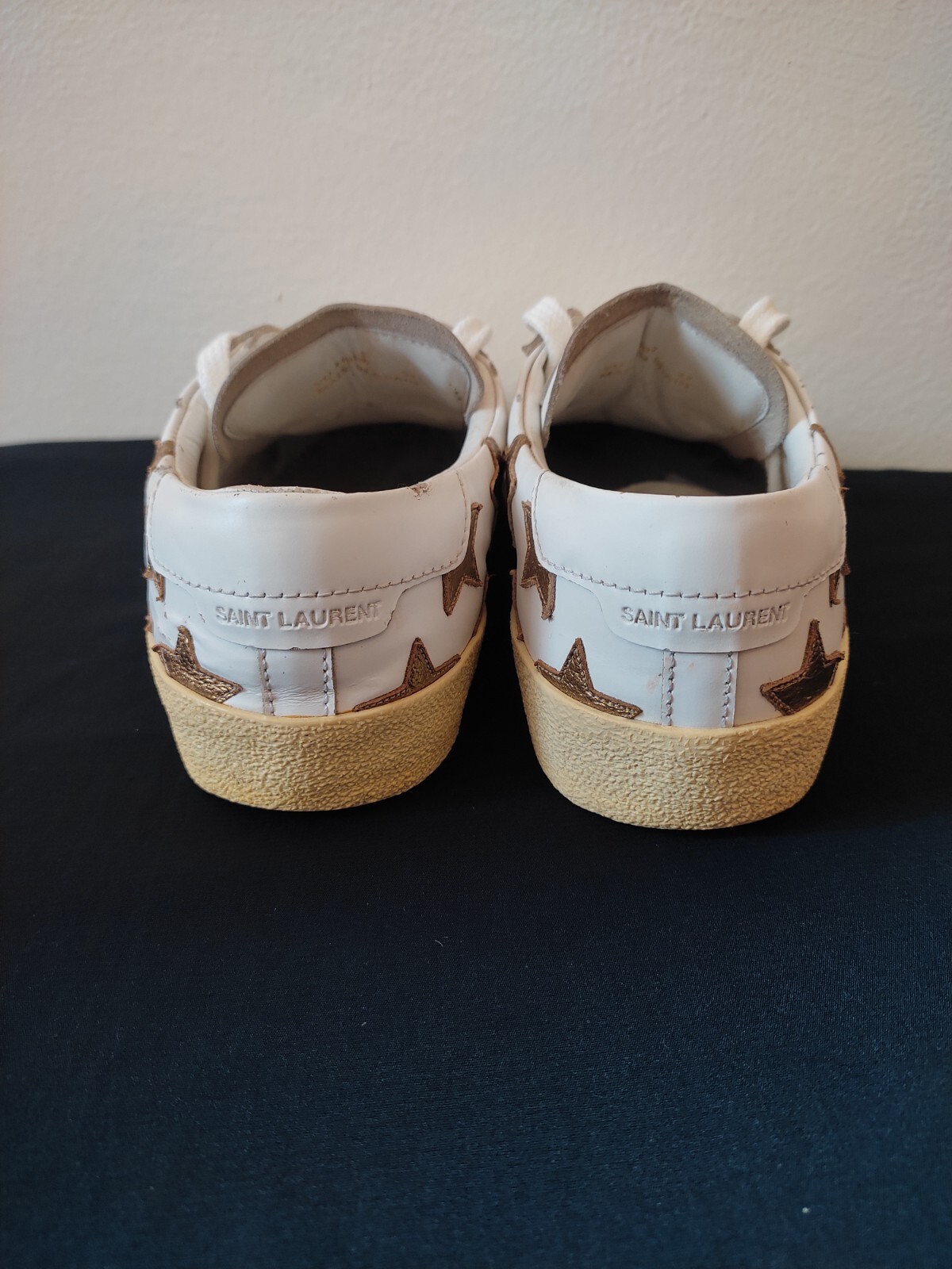 Sneakers basse Saint Laurent in pelle SL 06 stella EU 37