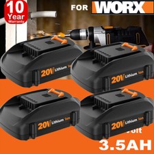 Pack For WORX 20V MAX Extend Lithium Battery 20 Volt WA3520 WA3525 WA3575 WG155