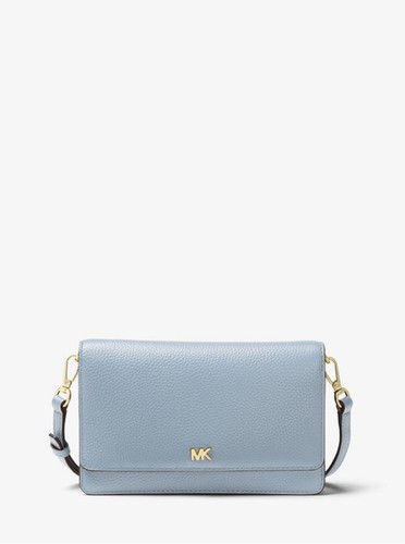 michael kors pebbled leather convertible crossbody bag